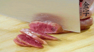 金字火腿、金字香腸、金字臘肉切片。