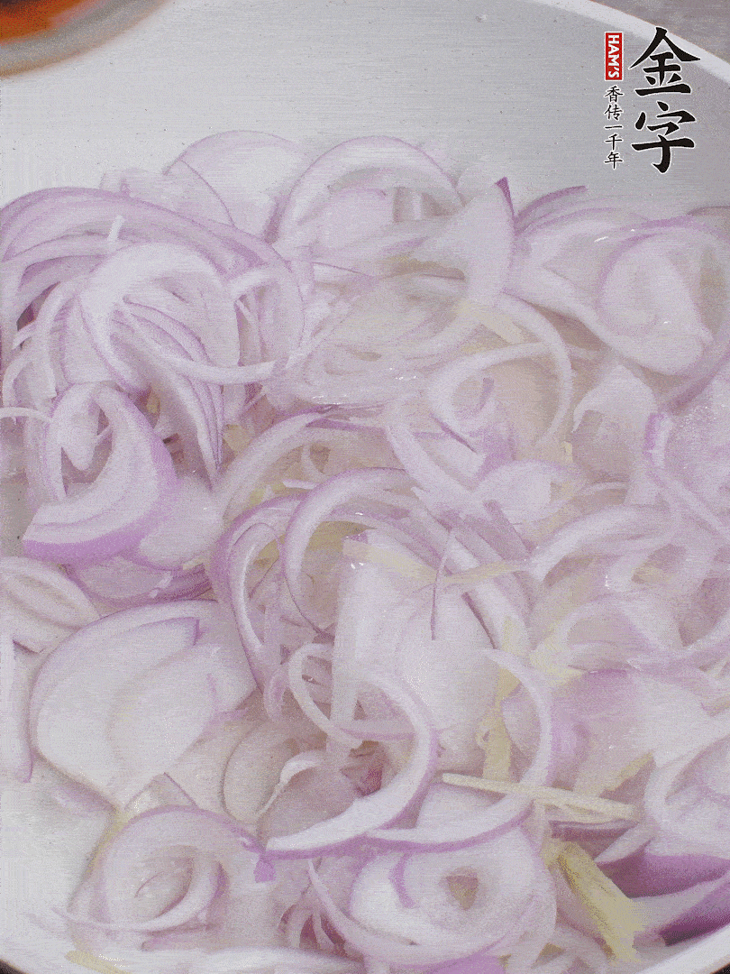 加2勺金字火腿XO醬。