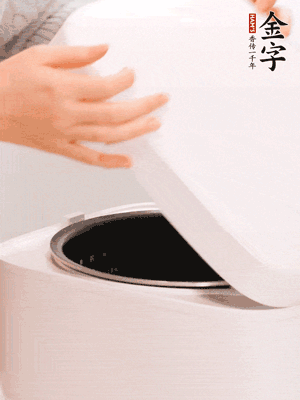 泡發(fā)香菇的水和調(diào)好的醬汁混合在一起，倒入電飯煲中，煮飯。