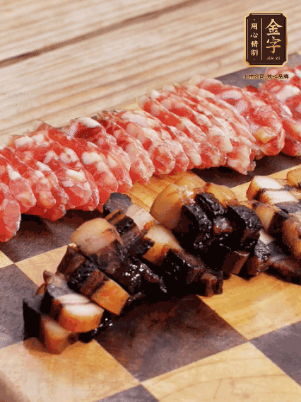 金字二八臘腸、金字醬油肉切薄片